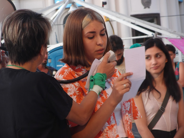 19F  ABORTO LEGAL- El proyecto está en las calles. 