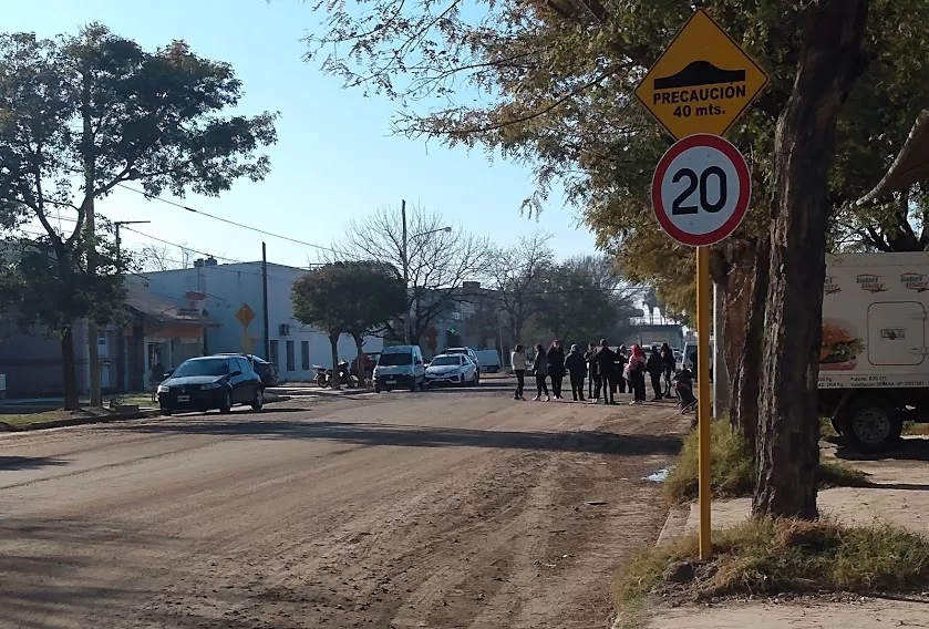 loma accidente cartel