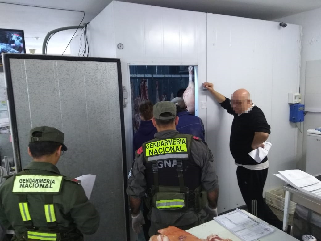Allanamiento carnicerías secuestran mas de 2 toneladas de mercadería en mal estado.