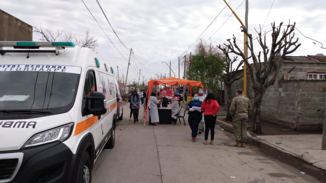 Operativo Identificar Barrios Parque, Hospital y San Francisco. 27/08/2020