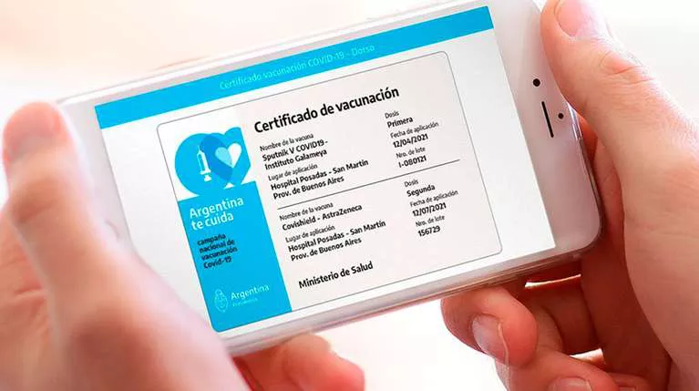 certificado sanitario