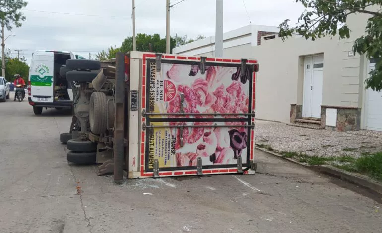 accidente camion comida