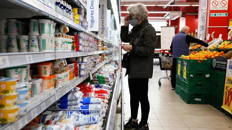 supermercado barbijo