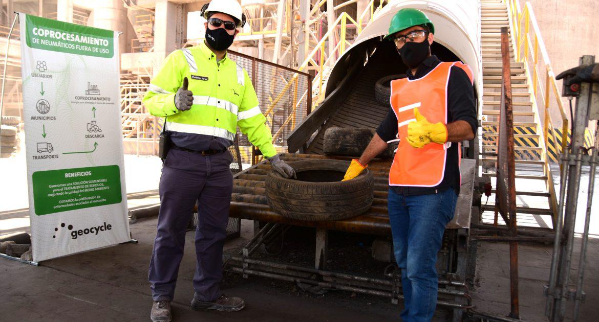 Reciclaje neumáticos Holcin