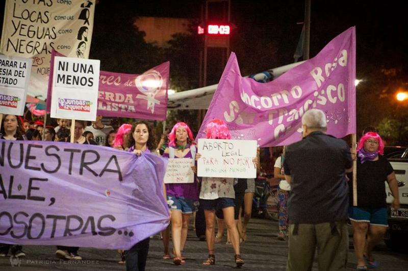 HISTORICA MARCHA DE LAS MUJERES SANFRANCISQUEÑAS POR SUS DERECHOS