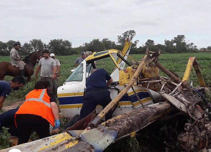 accidente avión ceres
