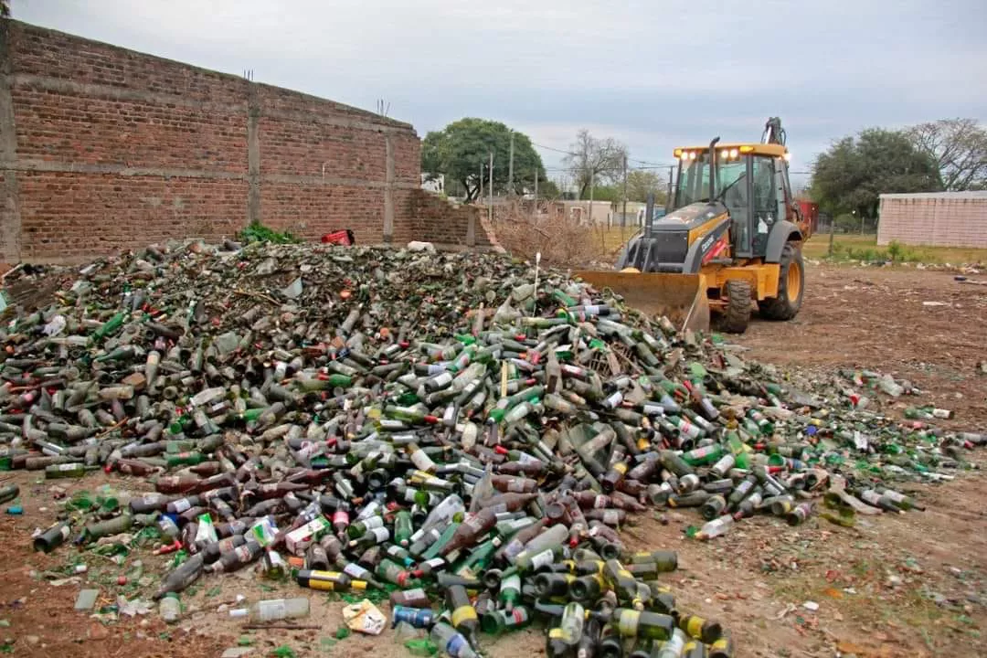 BOTELLAS VIDRIO RECICLAJE