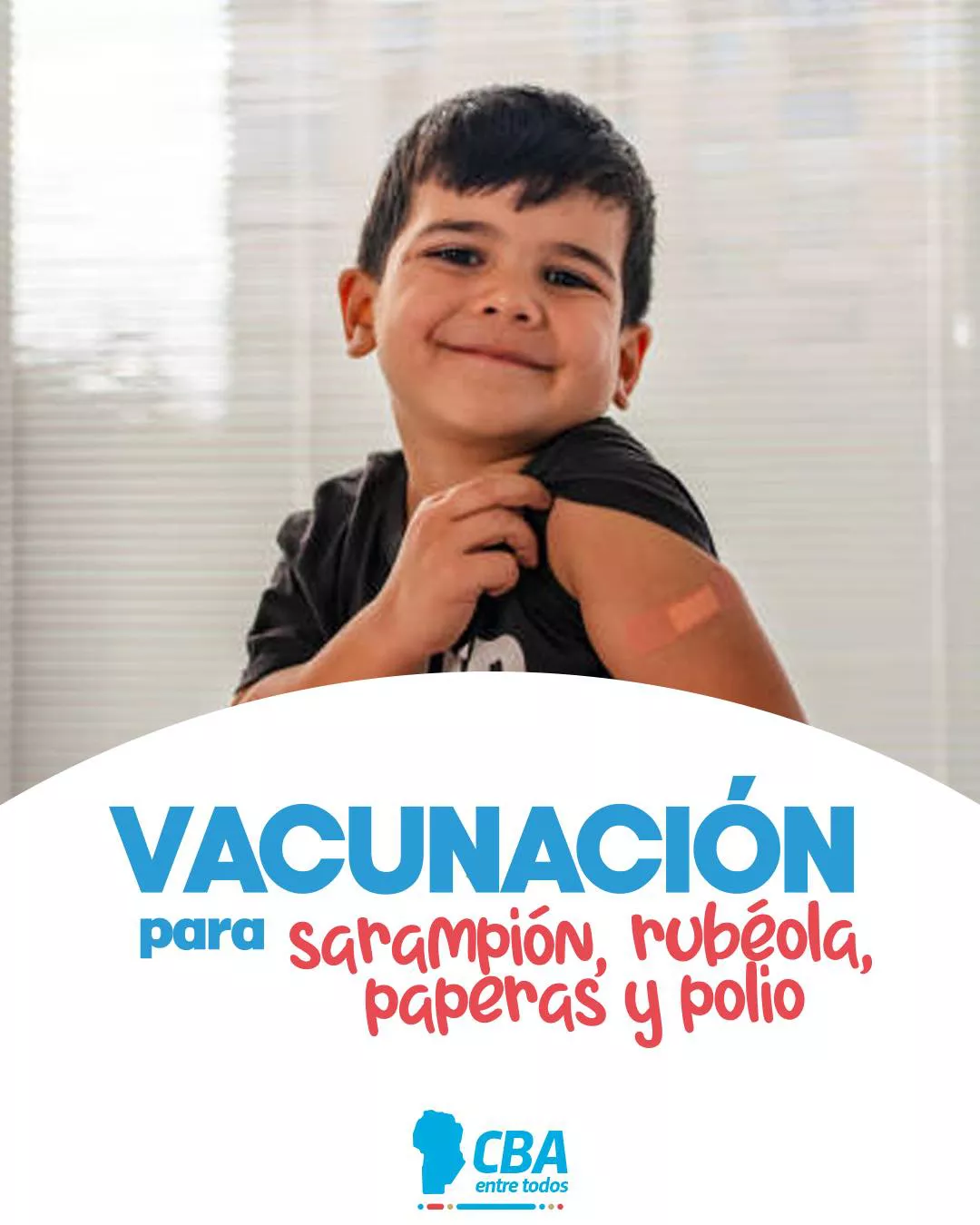 Paeras En toda Córdoba se vacuna contra sarampión, rubéola, paperas y polio 💉 👩⚕️