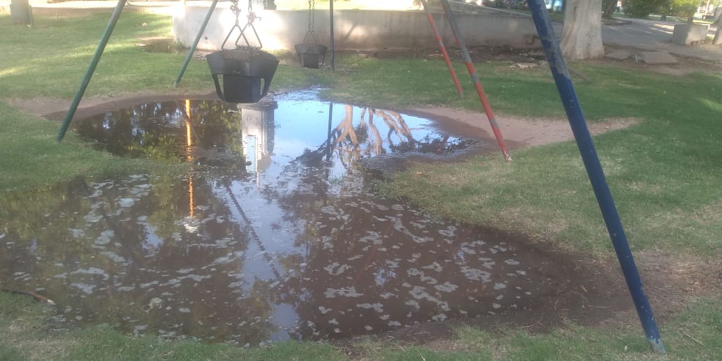 Perdida de agua caño roto