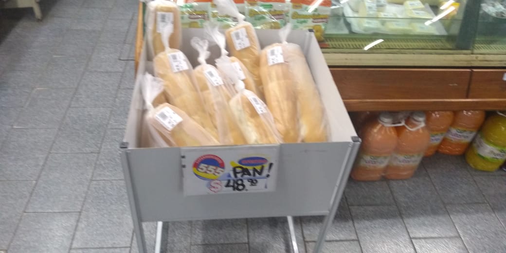 Pan precio super 555 mayo 2019