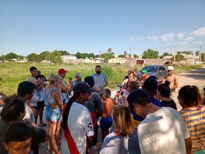 Toma de terrenos Barrio Parke Concejal Andres Romero 2020
