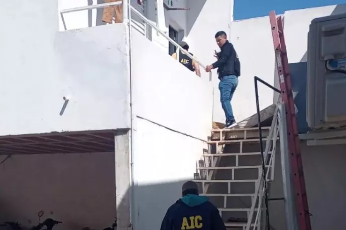 rafalea disparo muerto